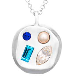 Close-up view of Birthdate Pendant for Apr 17