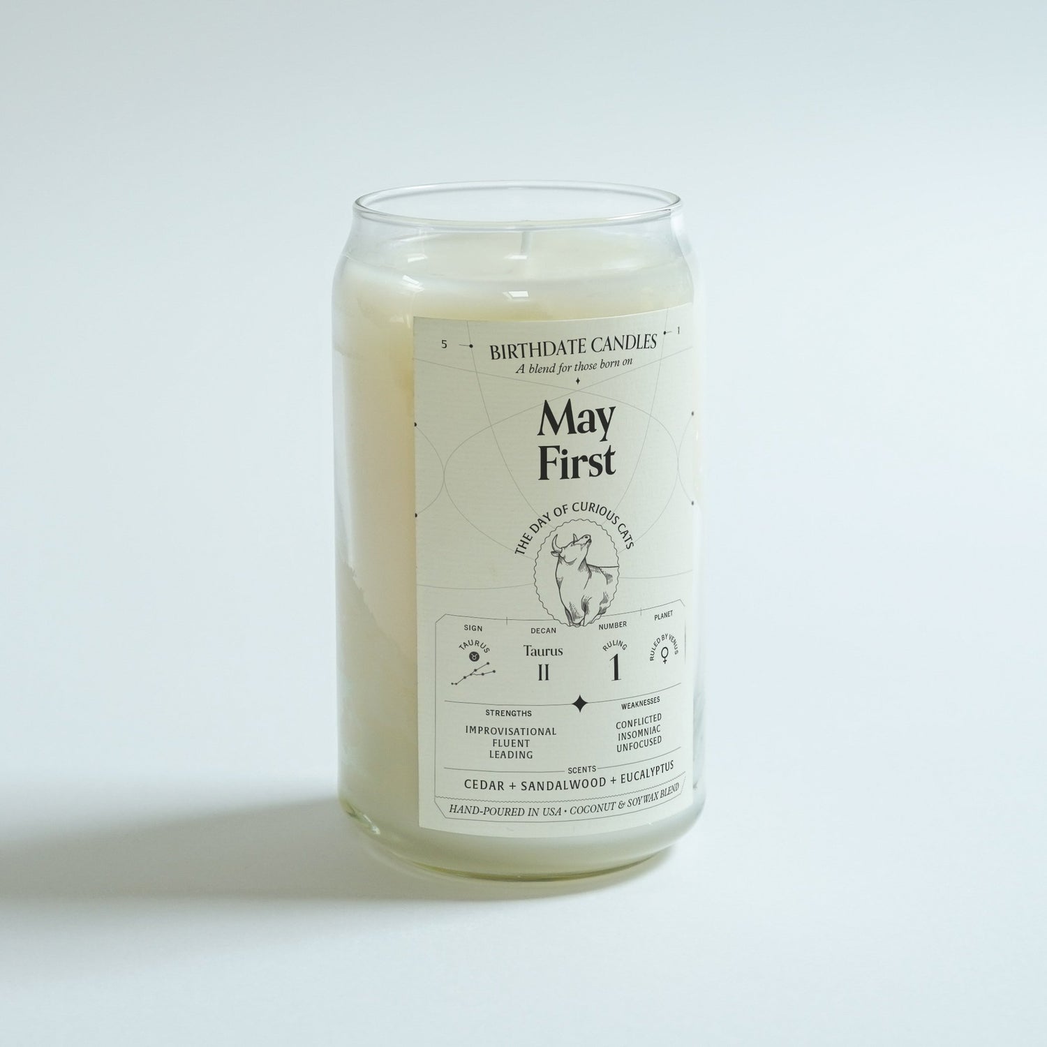 The May First Birthday Candle