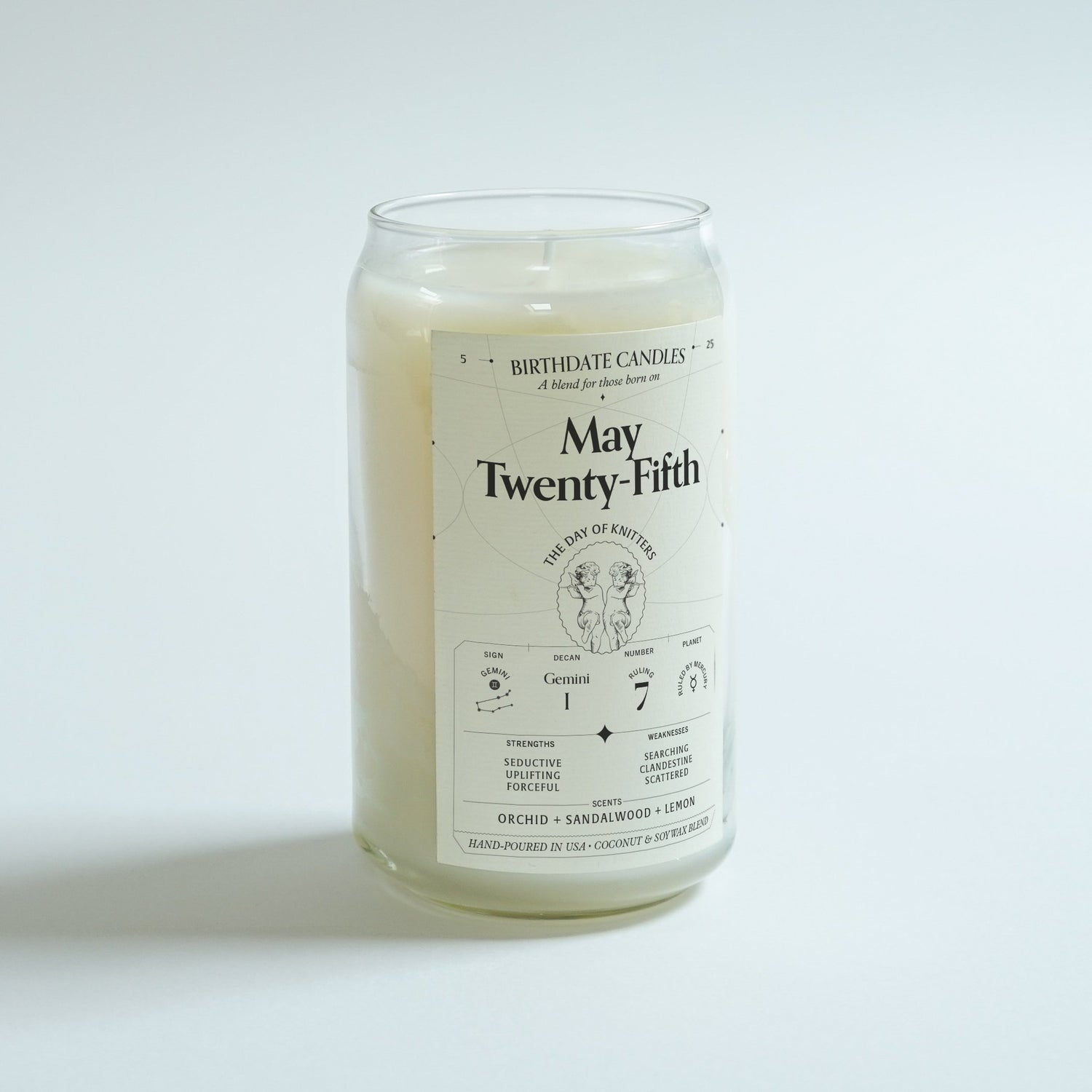 The May Twenty-Fifth Birthday Candle
